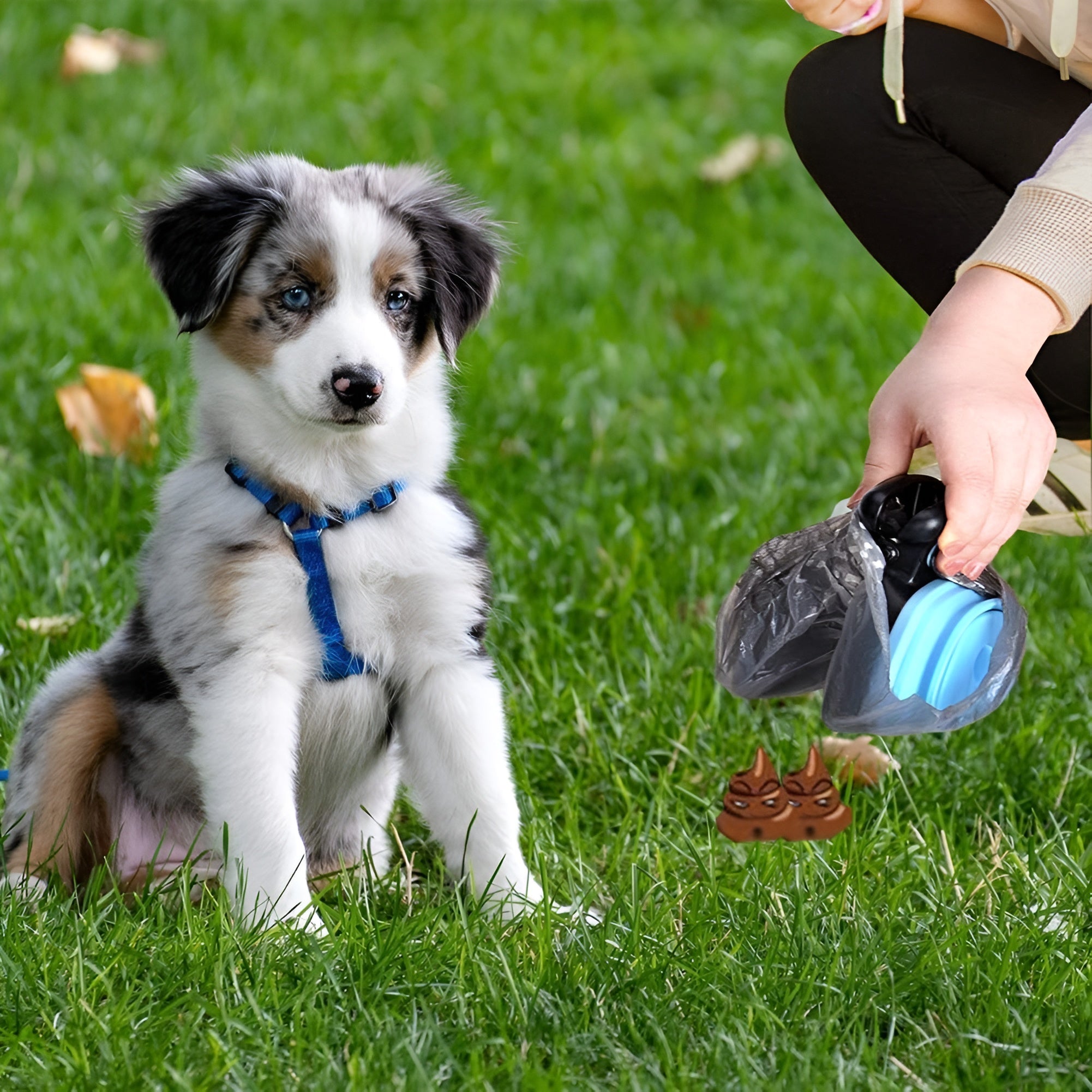 Recolector de heces para mascotas con bolsas – Envío a toda Venezuela – NQLN Store