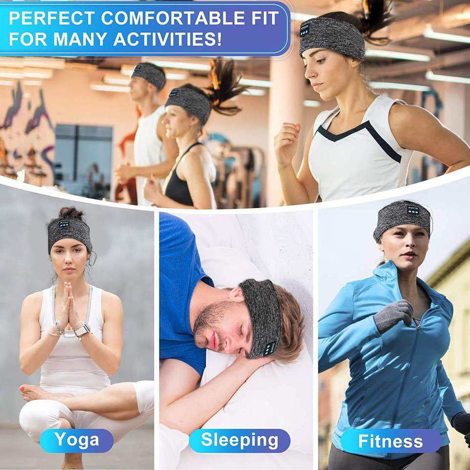 Cintillo con auriculares Bluetooth para ejercicio – Comprar al mejor precio en NQLN Store Venezuela