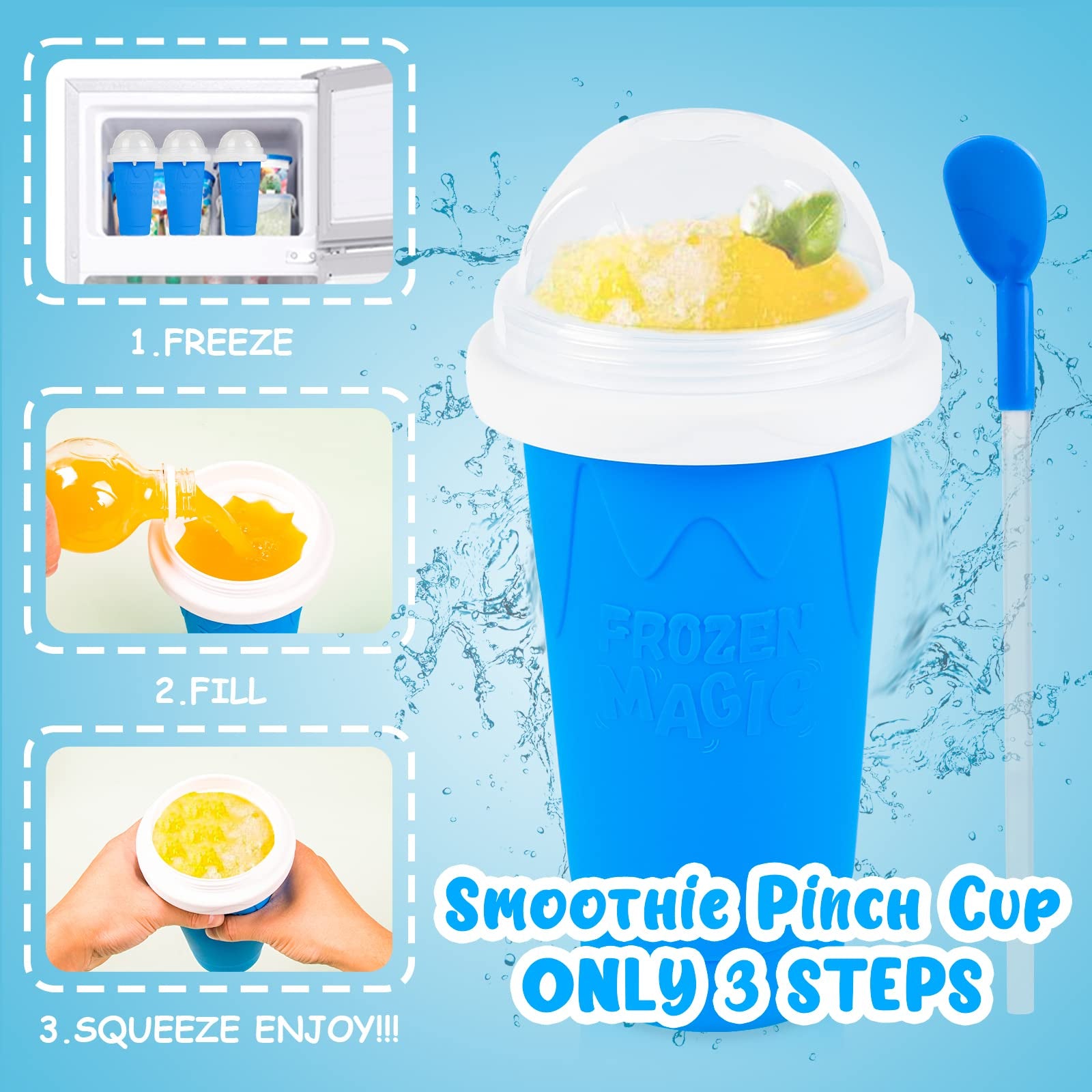 Vaso para hacer granizado manualmente – Disponible en Caracas y Margarita – NQLN Store