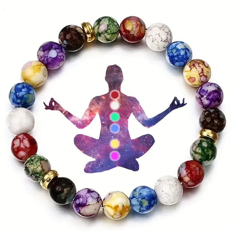 Pulsera  7 Chakras – Vista de cerca del producto – NQLN Store