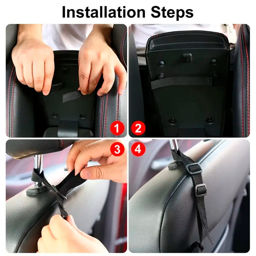 Soporte  de red para carro – Vista adicional – Disponible en NQLN Store Venezuela
