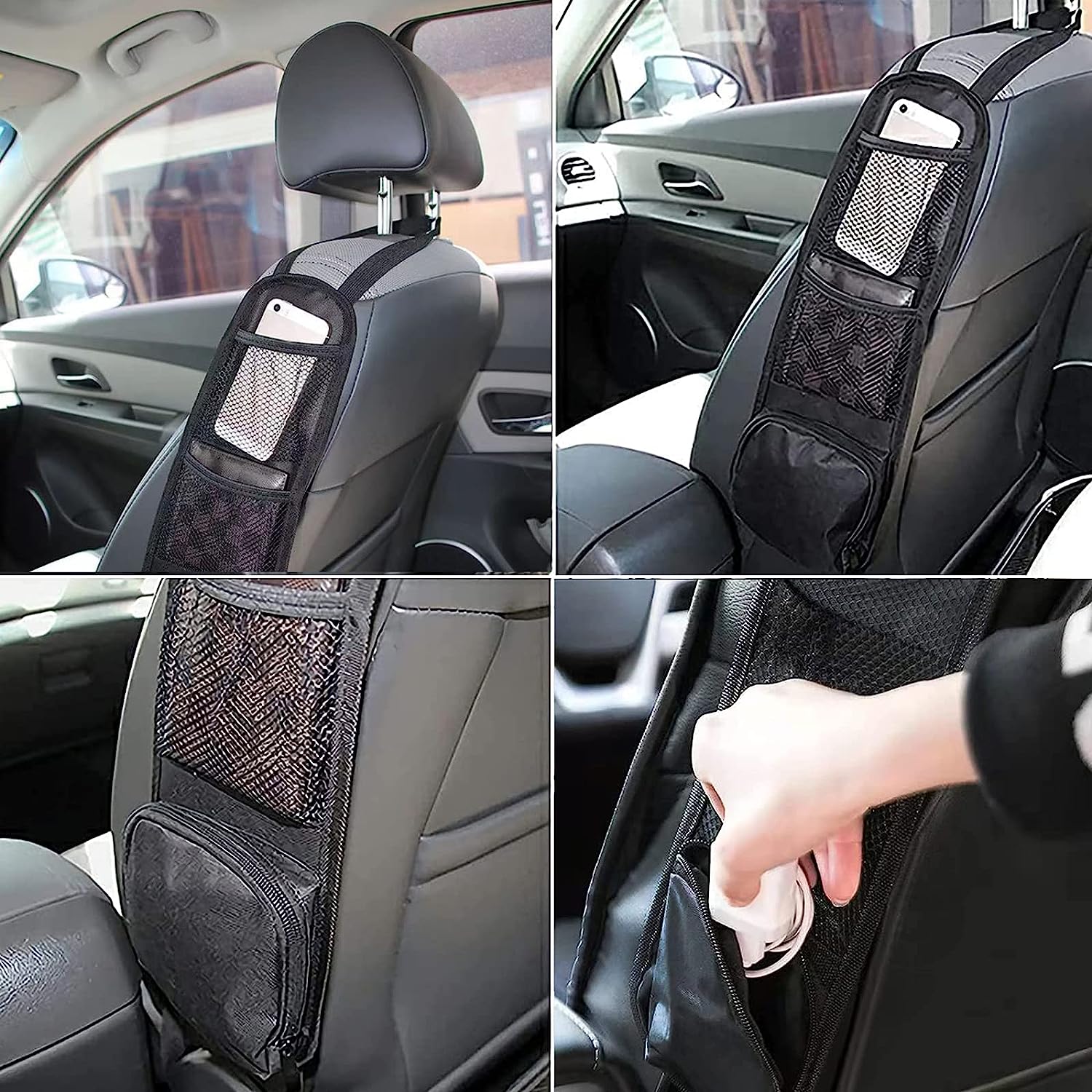 Bolso lateral organizador para el carro – Vista detalle del producto – NQLN Store