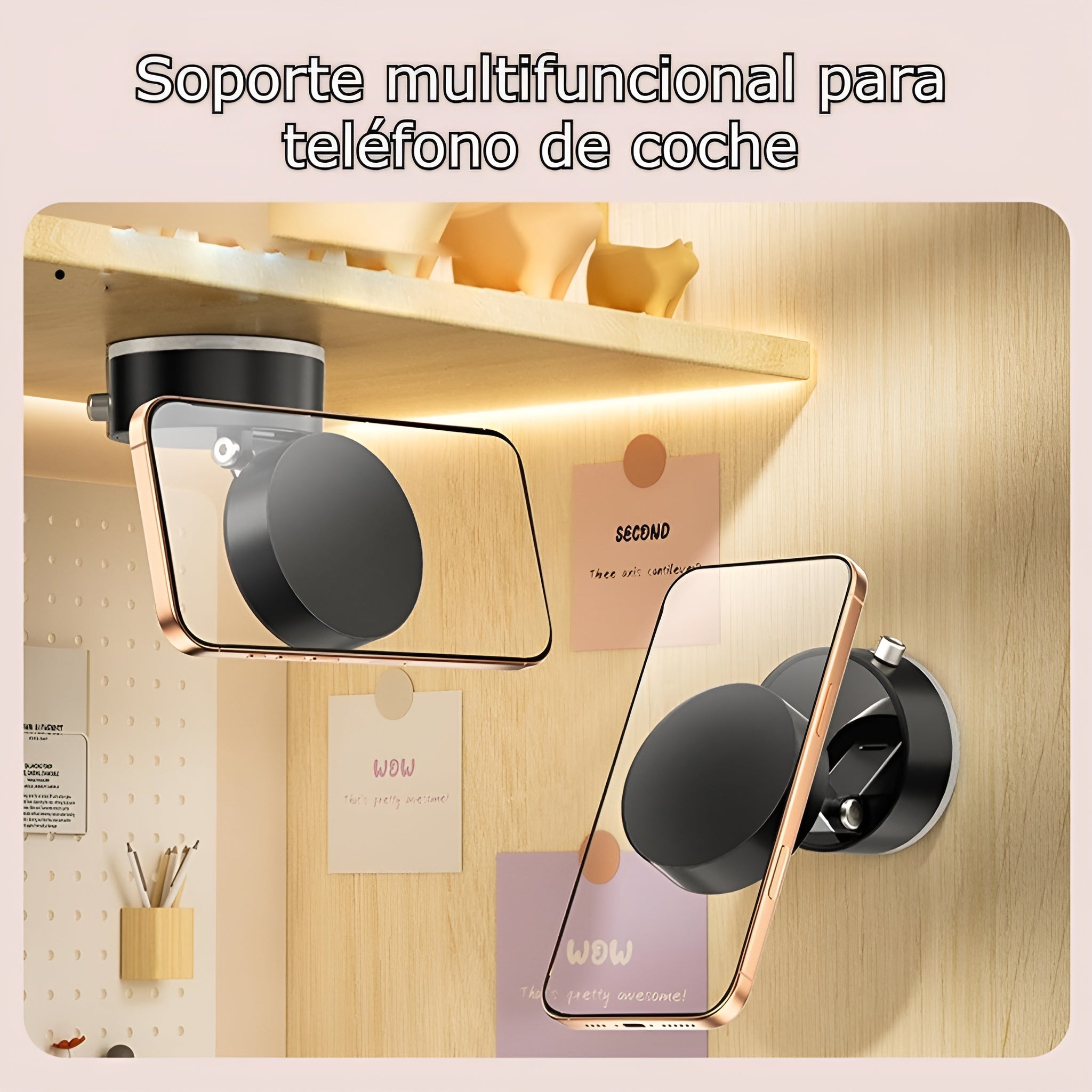 Soporte para teléfono con ventosa al vacío – Tienda online NQLN Store Venezuela