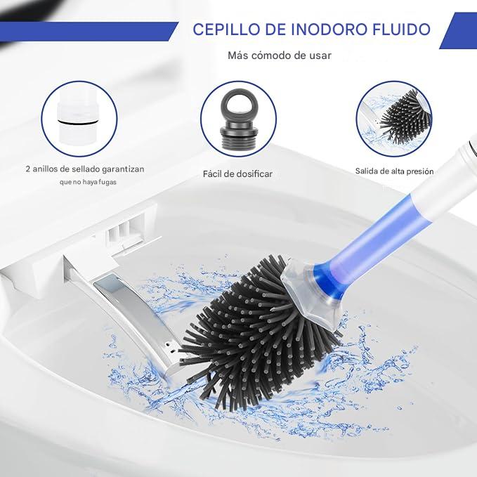Cepillo con liquido de limpieza para inodoro – Al mejor precio en NQLN Store Caracas y Margarita