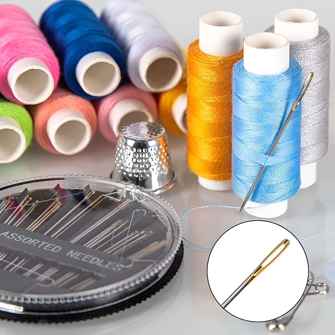 Kit de costura de 98 piezas – Vista adicional – Disponible en NQLN Store Venezuela