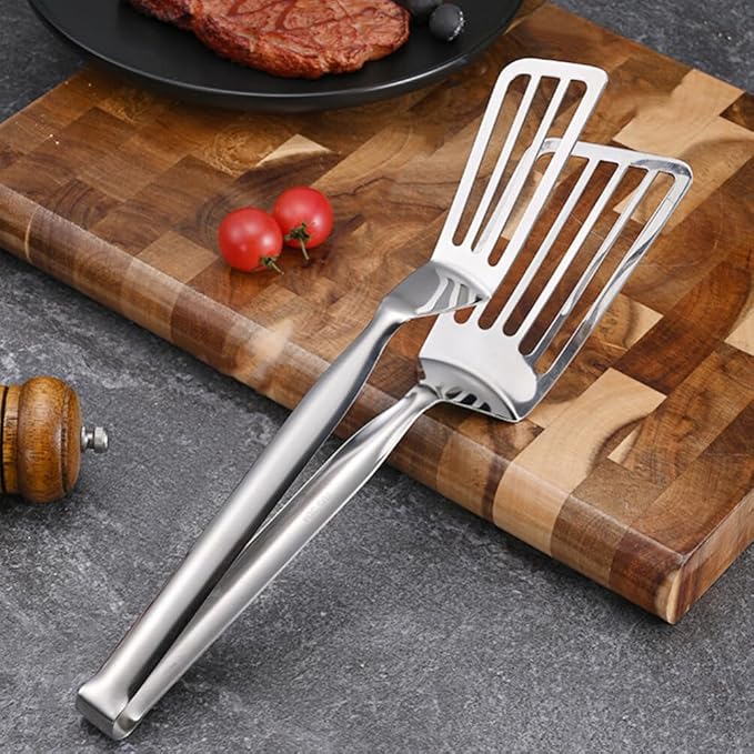 Espatula de acero inoxidable para cocinar – NQLN Store Venezuela, tienda online con envío a todo el país