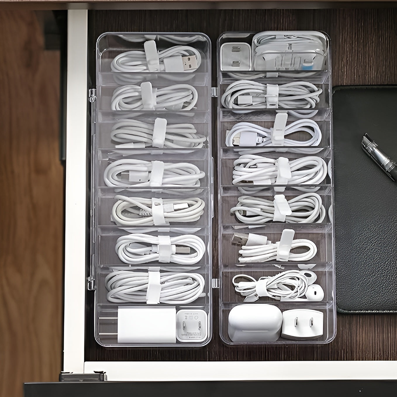 Caja de almacenamiento de cables – Tienda online NQLN Store Venezuela