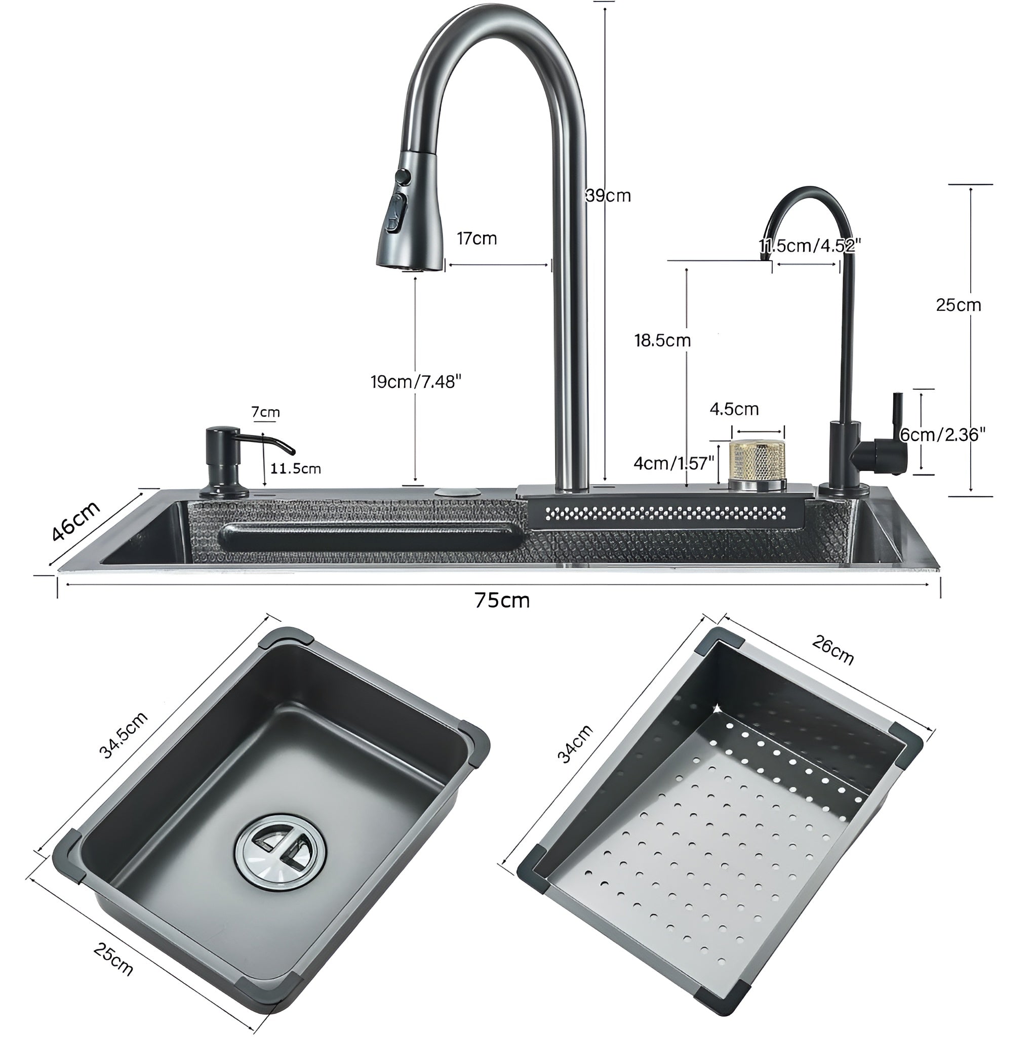 Fregadero de Cascada para Cocina – Al mejor precio en NQLN Store Caracas y Margarita