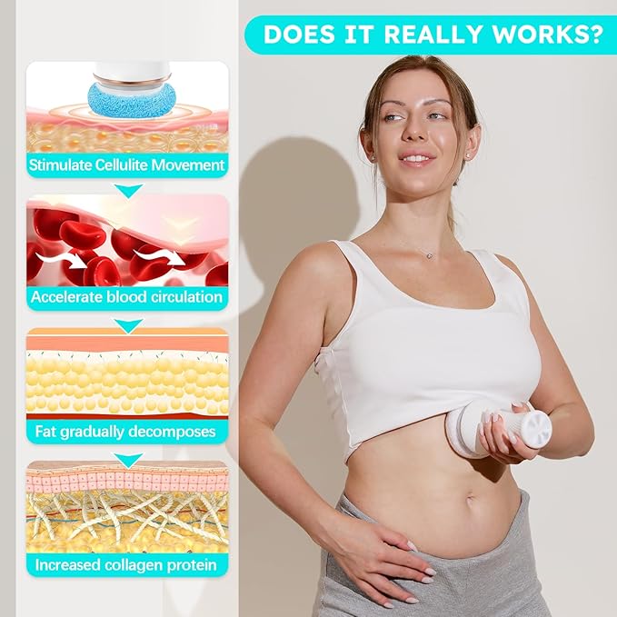 Masajeador de mano para eliminar celulitis – Detalle de calidad y acabado – NQLN Store