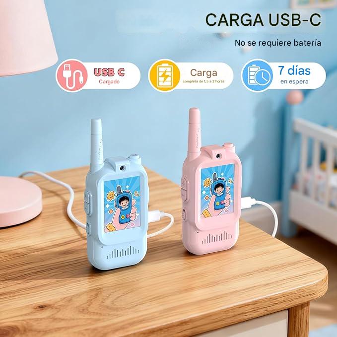 Walkie Talkies de Video para Niños y Niñas – Envío a toda Venezuela – NQLN Store