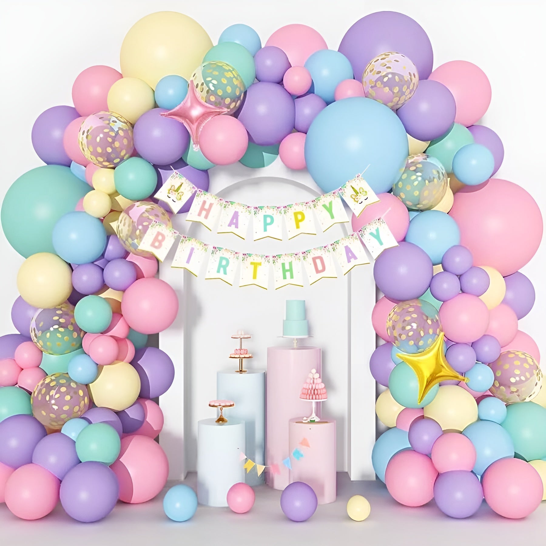 Set de Globos para Cumpleaños Unicornio – Comprar al mejor precio en NQLN Store Venezuela