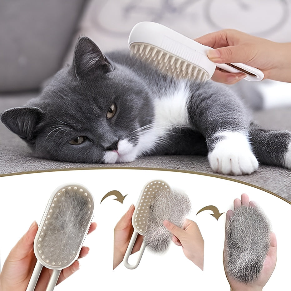 Cepillo para mascotas con vapor – Tienda online NQLN Store Venezuela