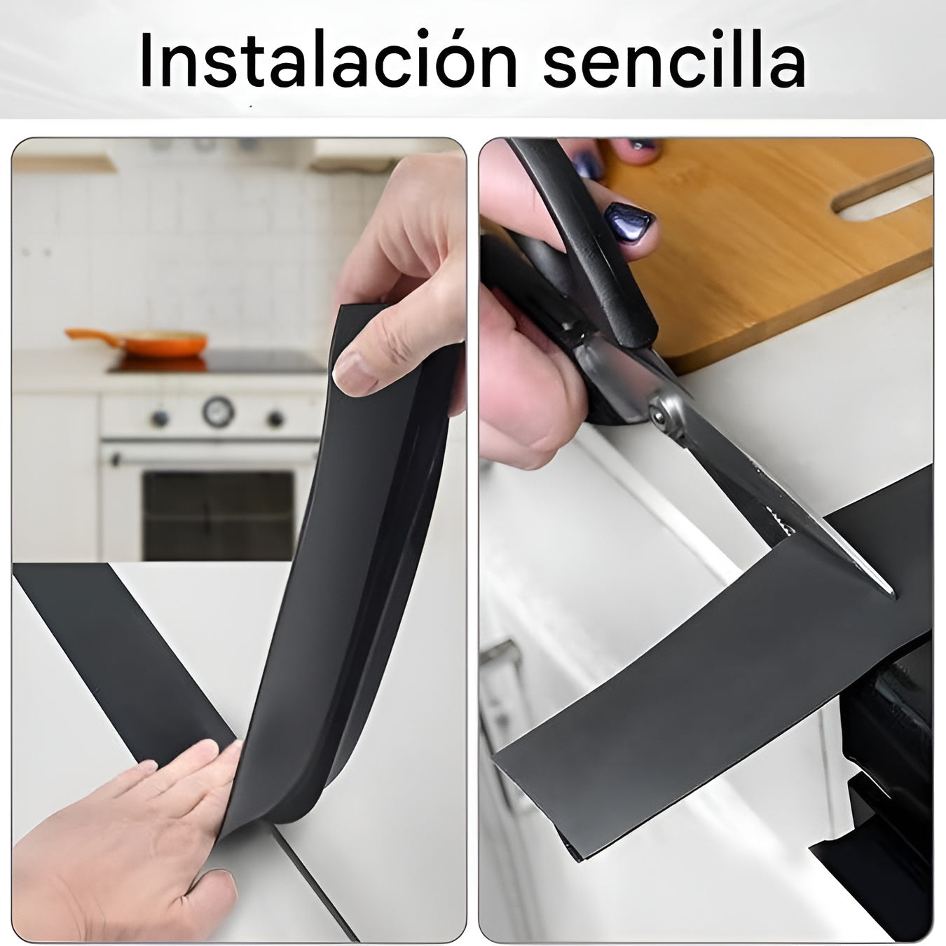 Cubierta lateral de ranura silicona para cocina – Envío a toda Venezuela – NQLN Store