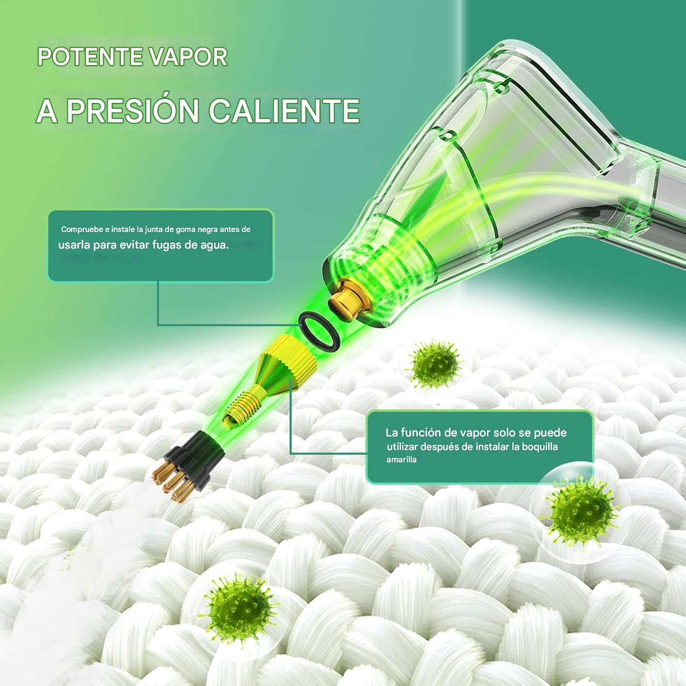 Limpiador a vapor de alta presion – Vista detalle del producto – NQLN Store