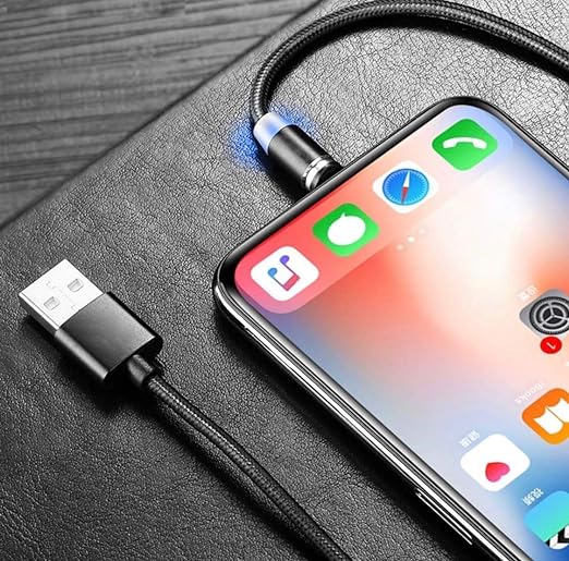 Cable de carga magnetico USB con luz LED 3 en 1 – Comprar en Caracas, Margarita y toda Venezuela – NQLN Store