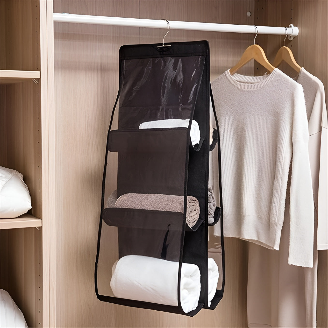 Organizador colgante para carteras de 3 niveles – Tienda online NQLN Store Venezuela