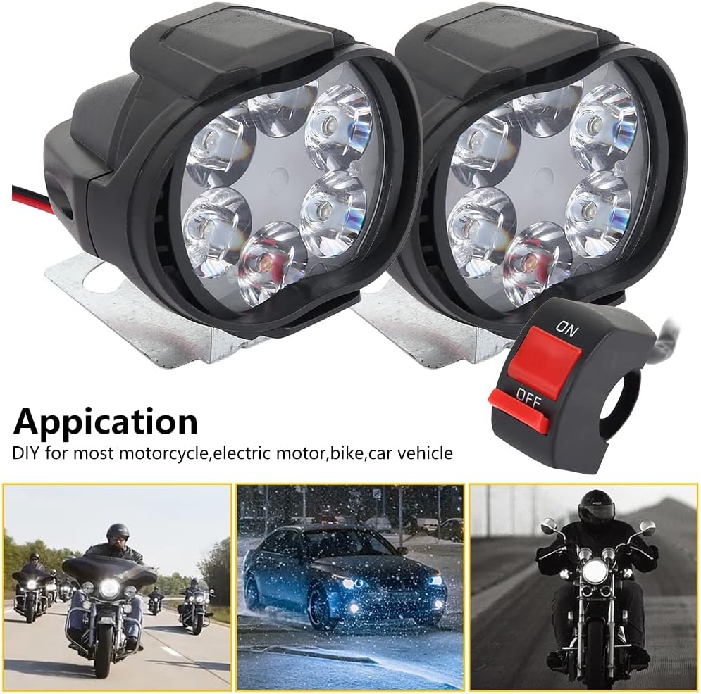 Faro LED de motocicleta Impermeable (Pack de 2) – Disponible en Caracas y Margarita – NQLN Store