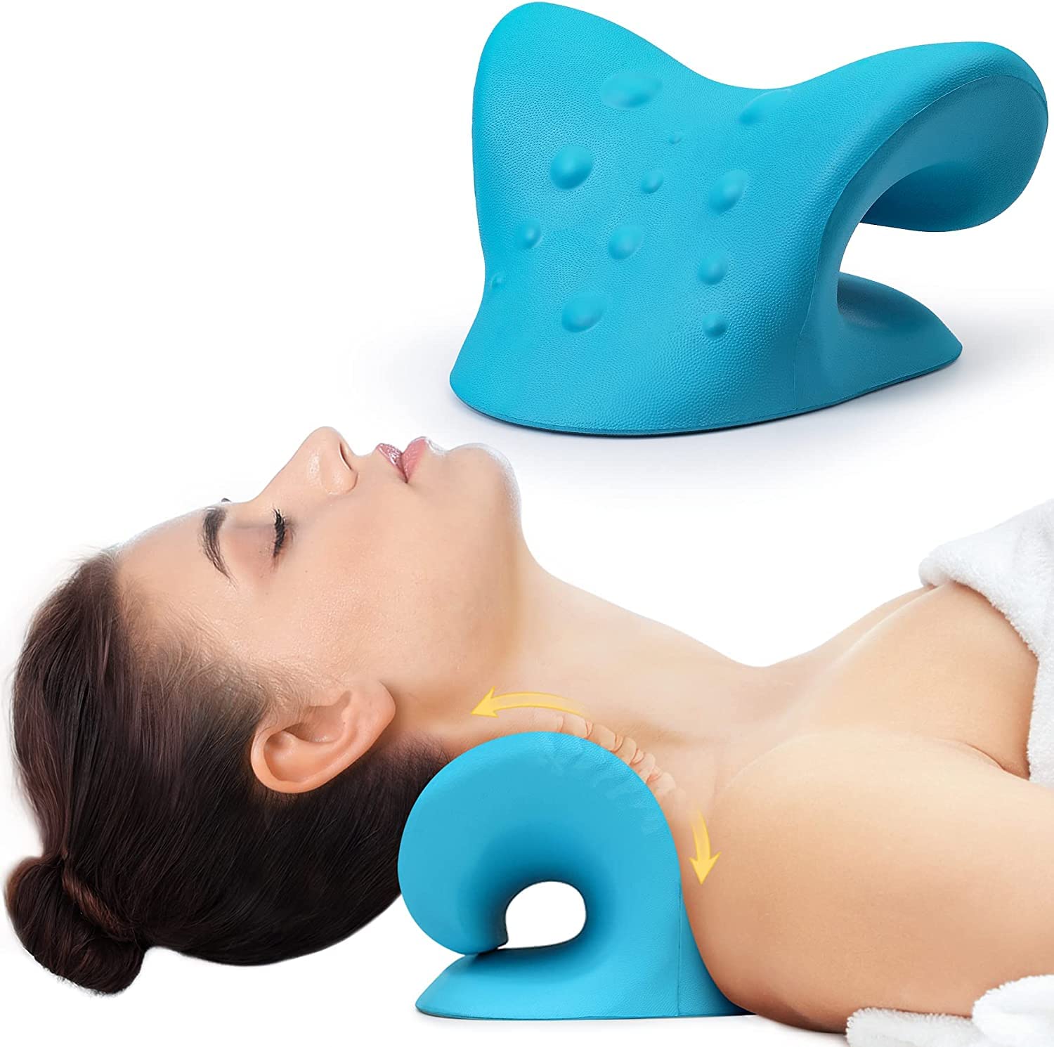 Almohadilla de tracción cervical y columna para alivio del dolor – Presentación del producto – Comprar en NQLN Store