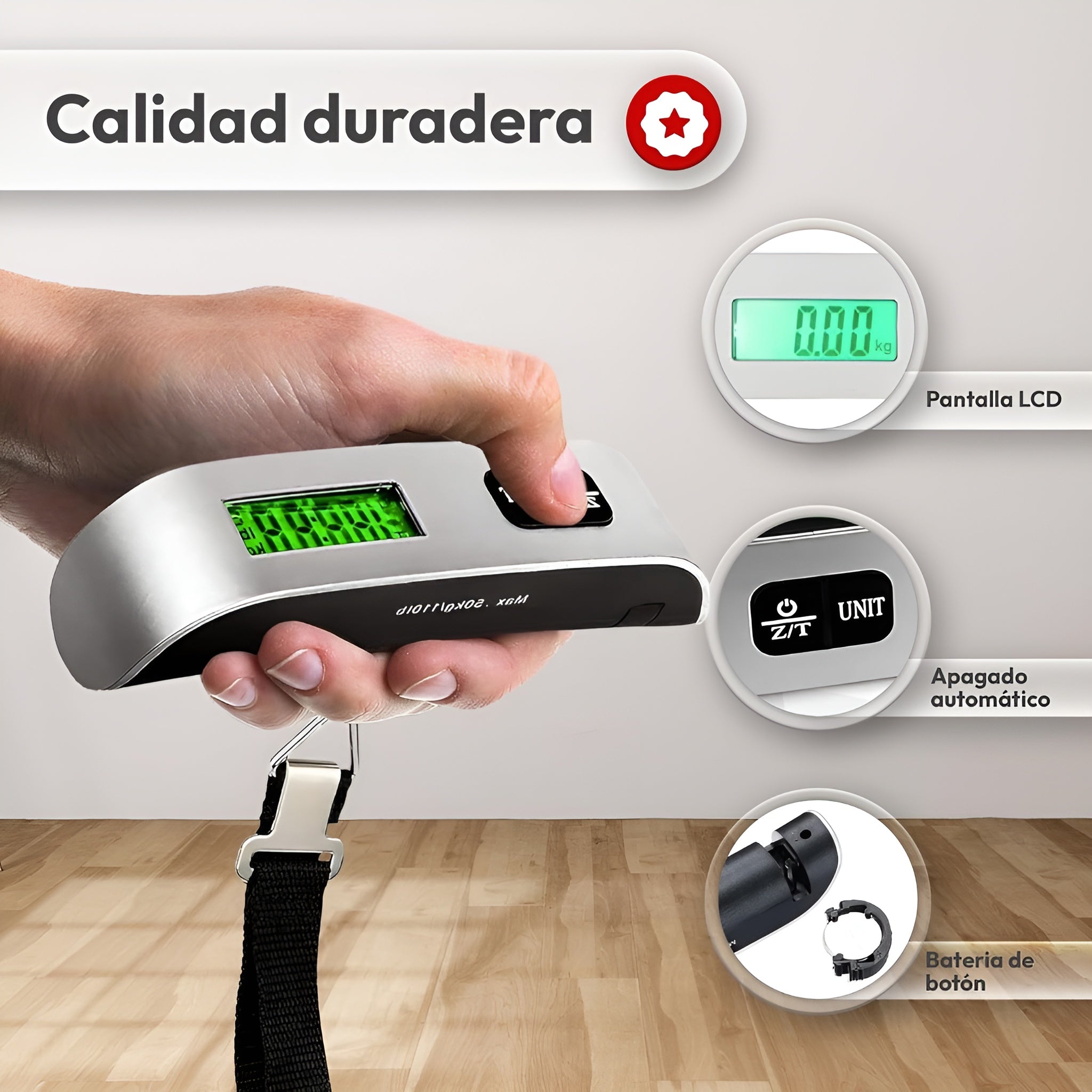 Bascula de peso digitales para viajes – Envío a toda Venezuela – NQLN Store