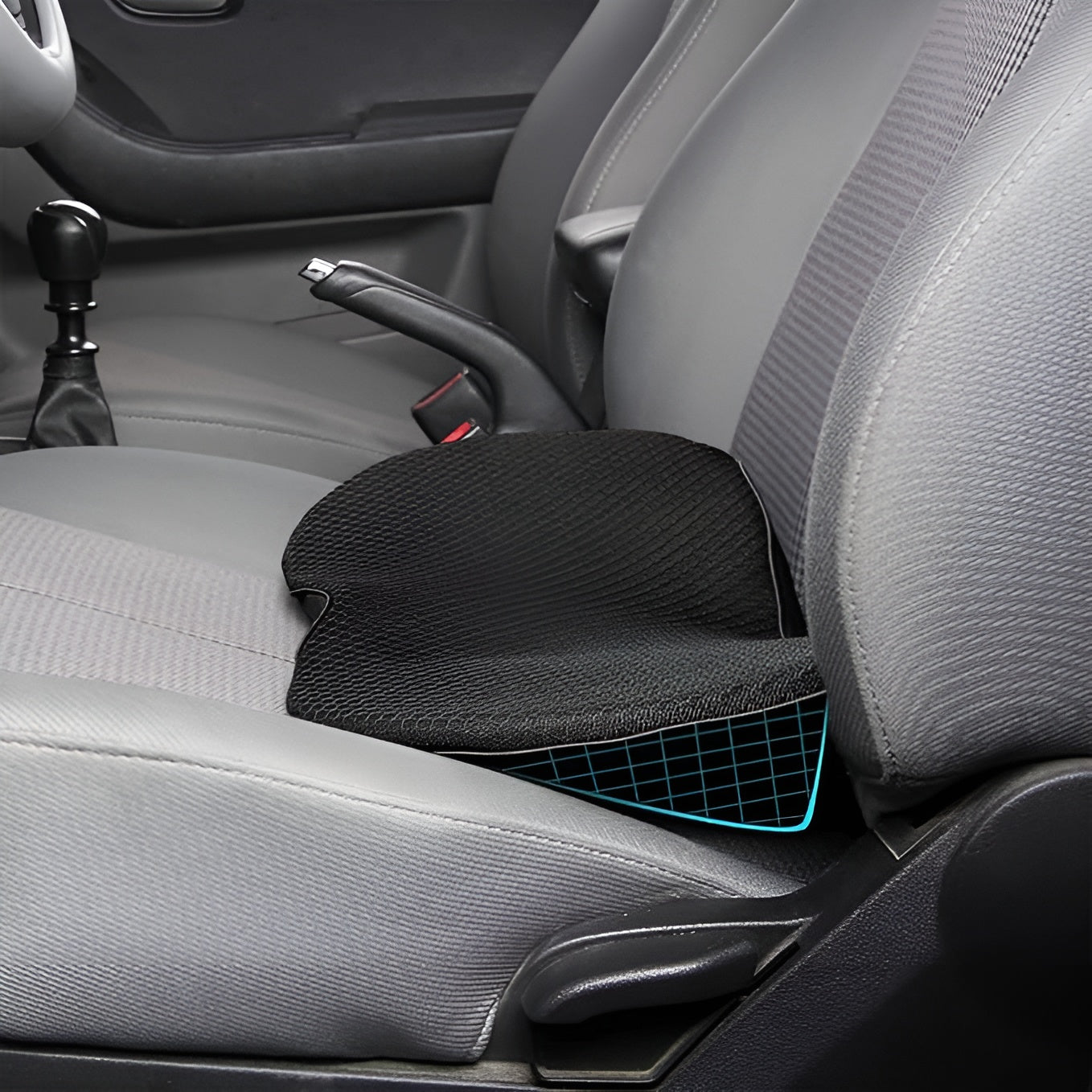 Cojin de espuma viscoelástica para asiento de carro – Tienda online NQLN Store Venezuela