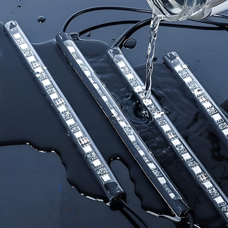 Luz led multicolor para interior de carro – Detalle de calidad y acabado – NQLN Store