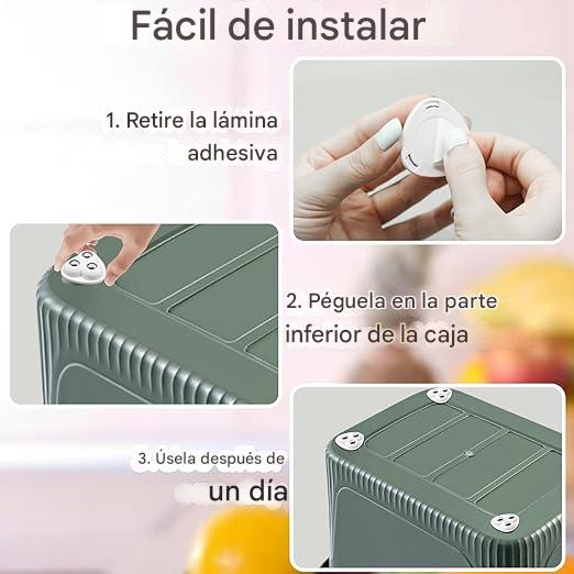 Mini ruedas giratorias autoadhesivas – Disponible en Caracas y Margarita – NQLN Store