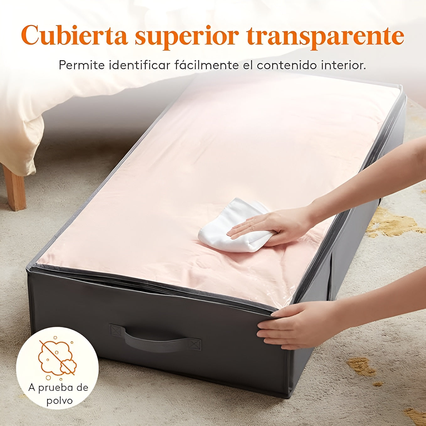 Organizador de Ropa debajo de la cama (Pack de 2) – Disponible en Caracas y Margarita – NQLN Store