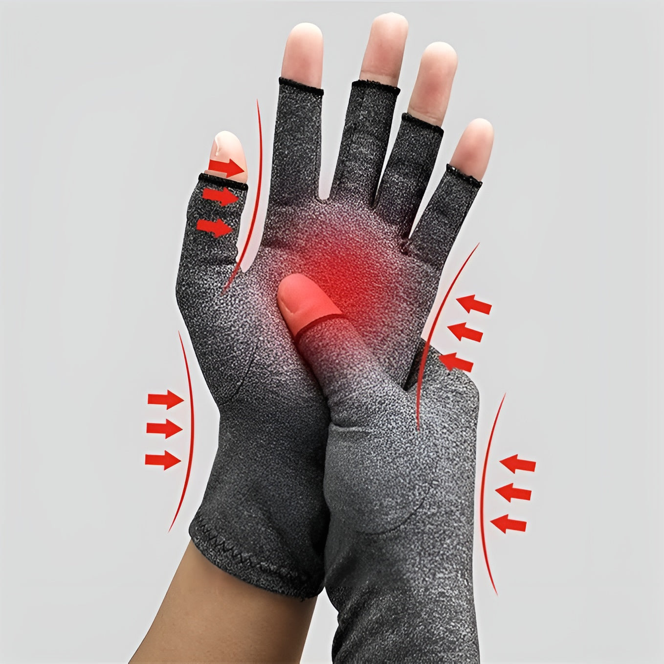 Guantes de compresion para artritis (Par) – Detalle de calidad y acabado – NQLN Store