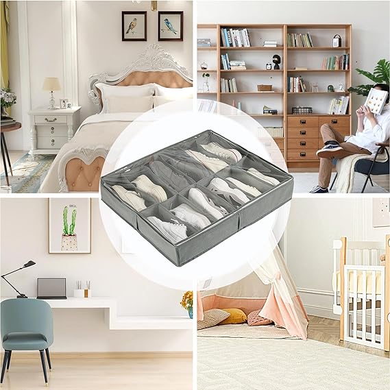 Organizador de Zapatos con Compartimentos – Vista adicional – Disponible en NQLN Store Venezuela