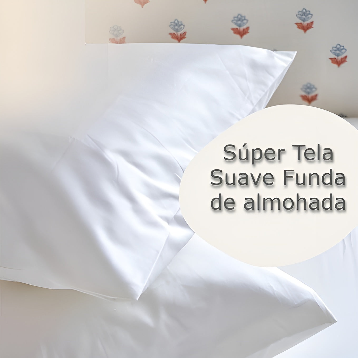 Fundas de almohada de satén – Vista de cerca del producto – NQLN Store
