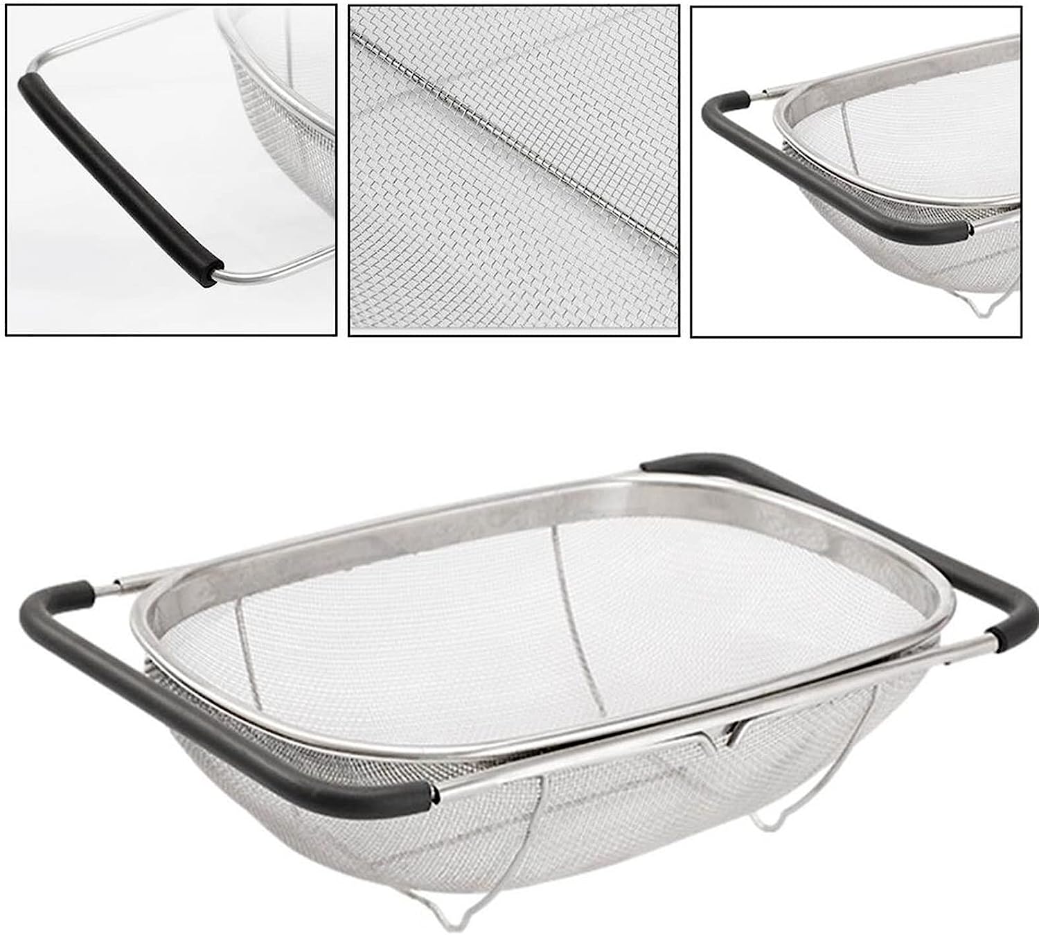 Cesta de drenaje de acero inoxidable – Tienda online NQLN Store Venezuela