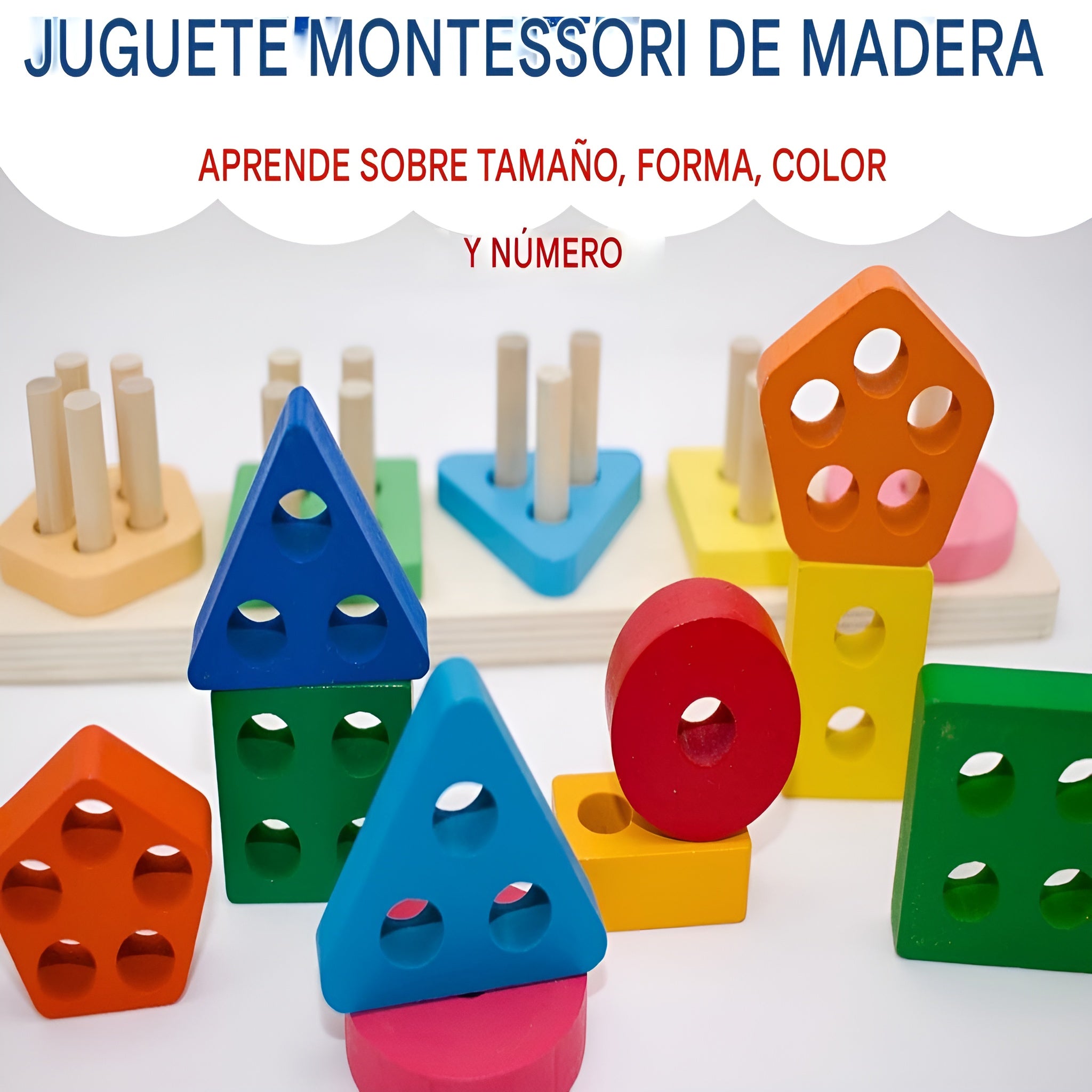 Juguete de madera educativo – Envío a toda Venezuela – NQLN Store