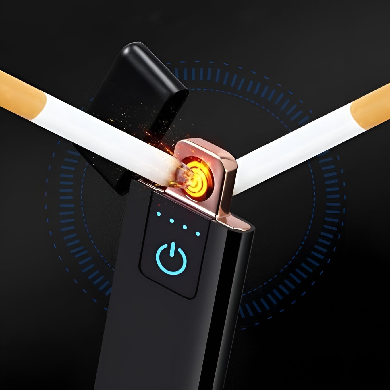 Encendedor inteligente con sensor de huellas dactilares – Tienda online NQLN Store Venezuela
