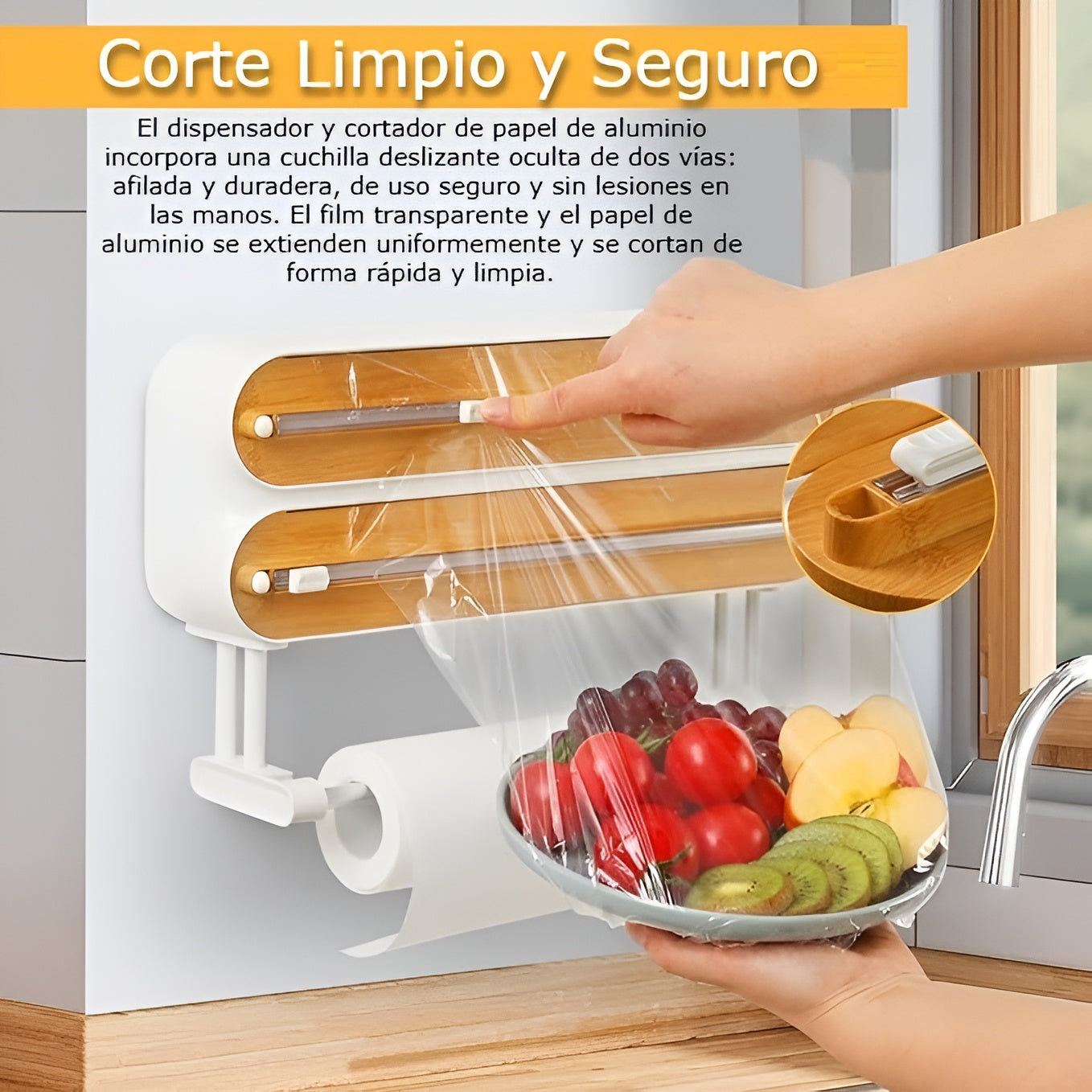 Dispensador para envoplast y aluminio – Al mejor precio en NQLN Store Caracas y Margarita