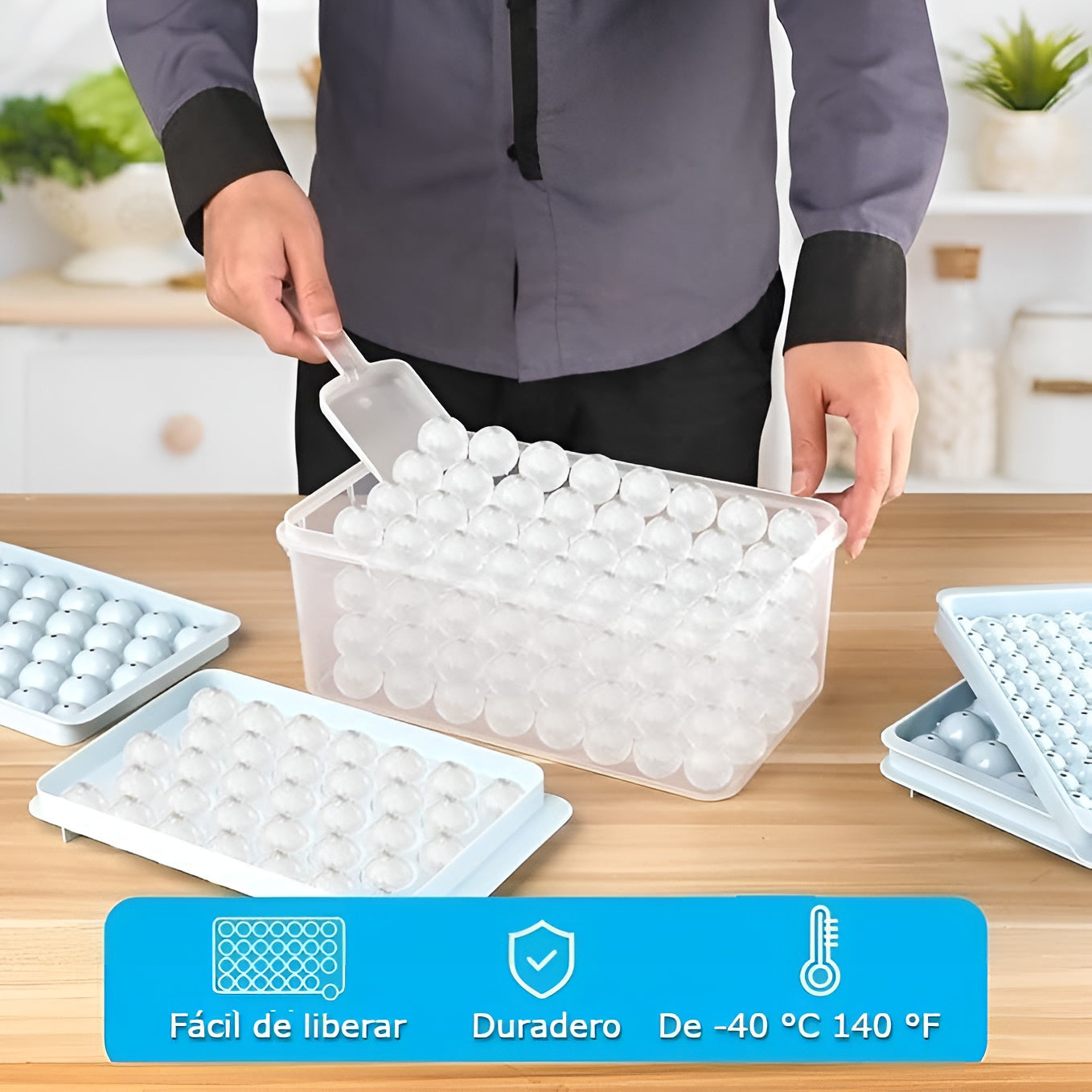 Molde para mini cubos de hielo – Comprar al mejor precio en NQLN Store Venezuela