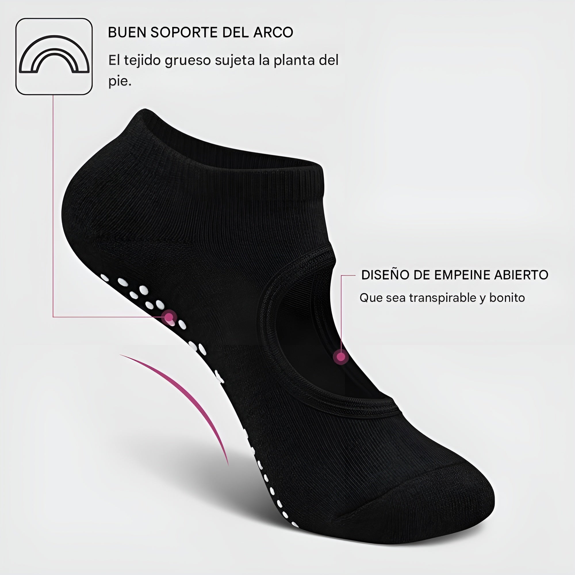 Medias de Yoga antideslizantes – Comprar al mejor precio en NQLN Store Venezuela