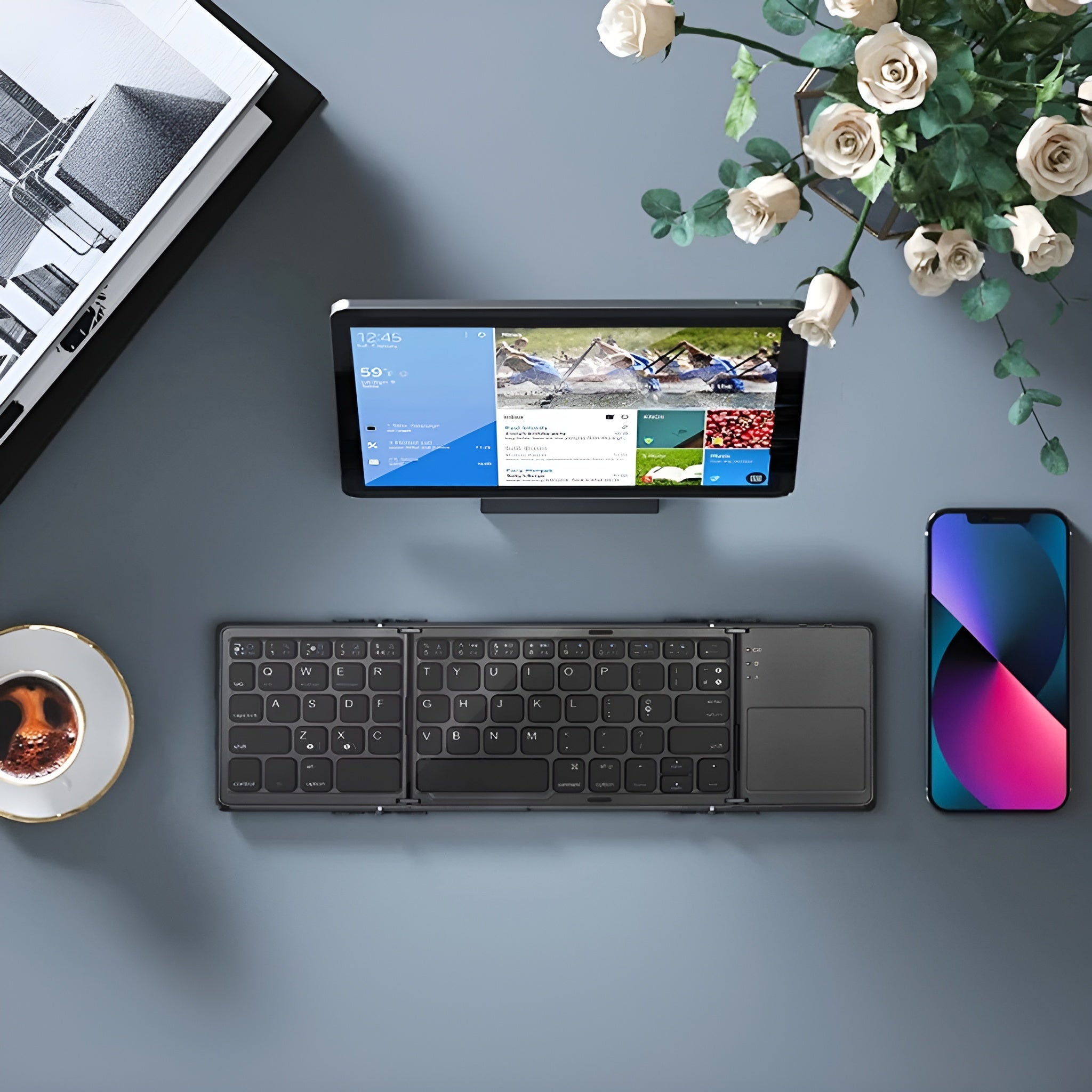 Mini Teclado Plegable con Bluetooth – Comprar al mejor precio en NQLN Store Venezuela