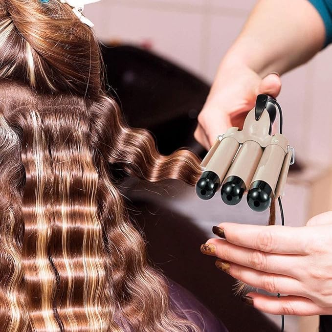Rizadora de cabello 3 tubos – Disponible en Caracas y Margarita – NQLN Store
