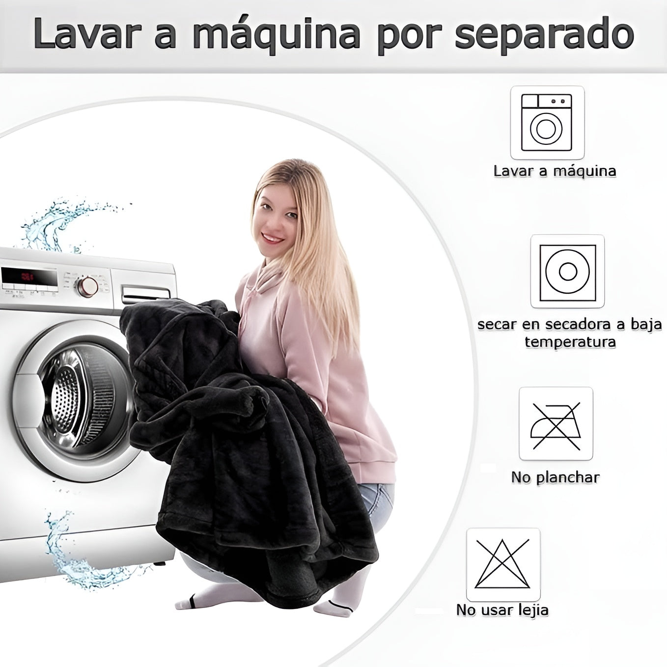 Manta de frio con capucha y bolsillo TALLA UNICA – Tienda online NQLN Store Venezuela
