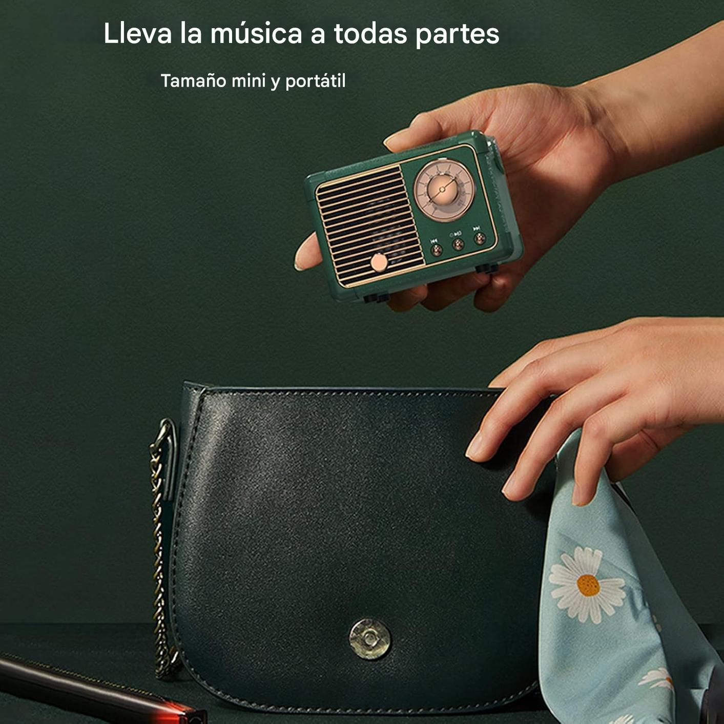 Mini Altavoz Retro de bluetooth – Comprar al mejor precio en NQLN Store Venezuela