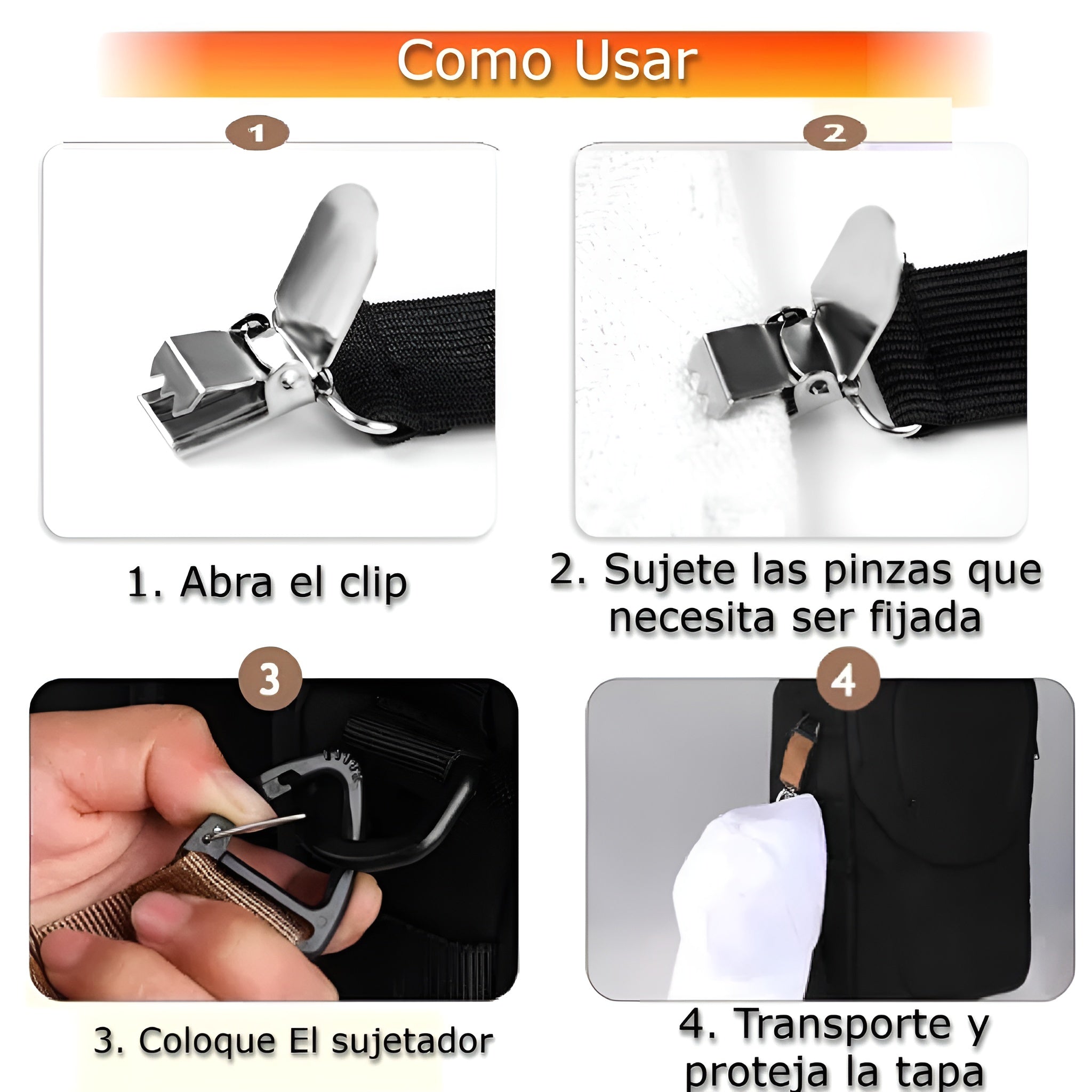 Clip elástico para accesorios de cartera – Tienda online NQLN Store Venezuela