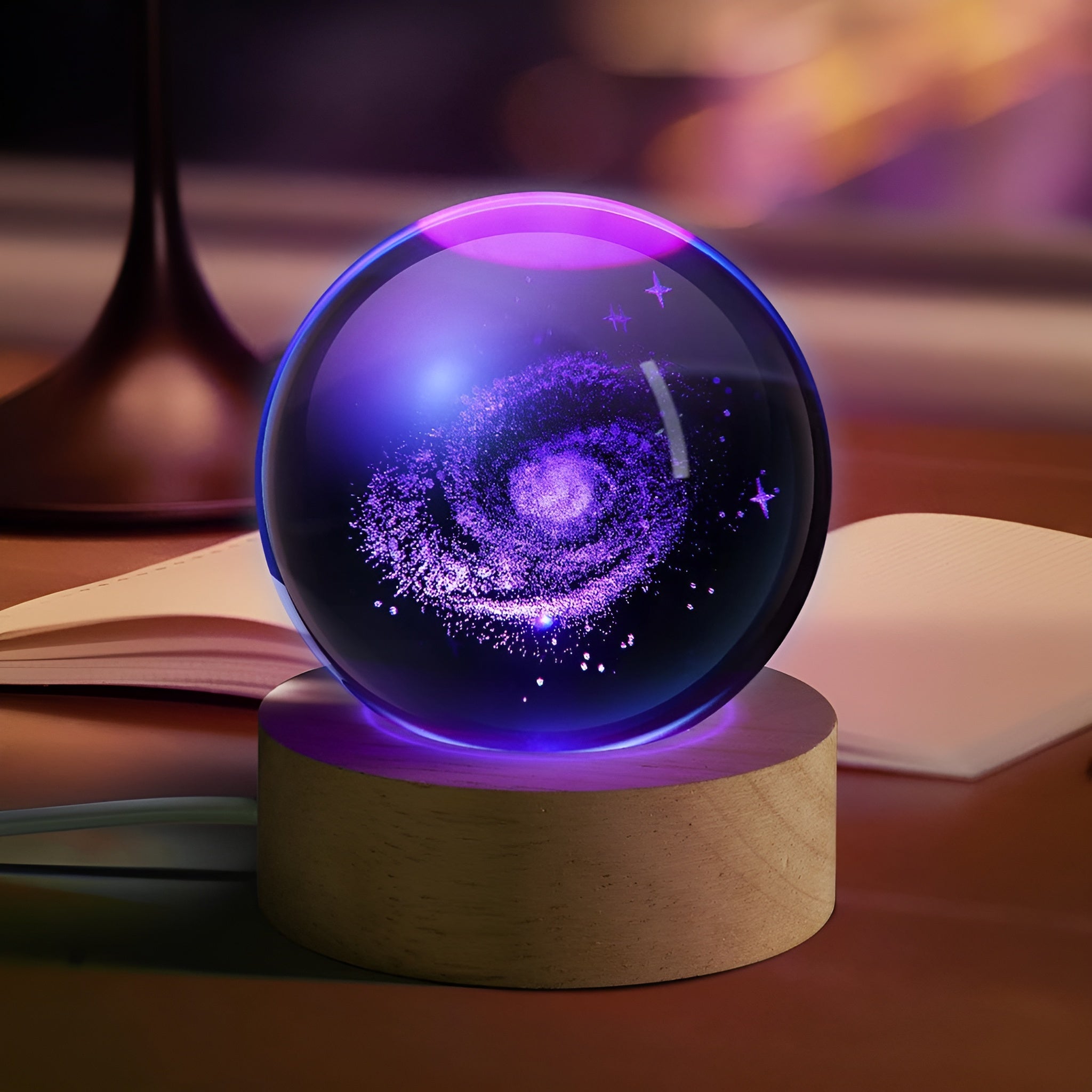 Bola de cristal de luz nocturna – Envío a toda Venezuela – NQLN Store