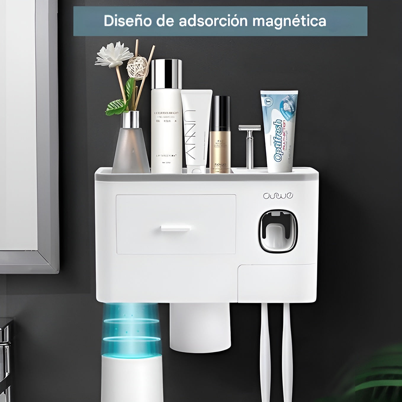 Dispensador de pasta de dientes para pared – Envío a toda Venezuela – NQLN Store