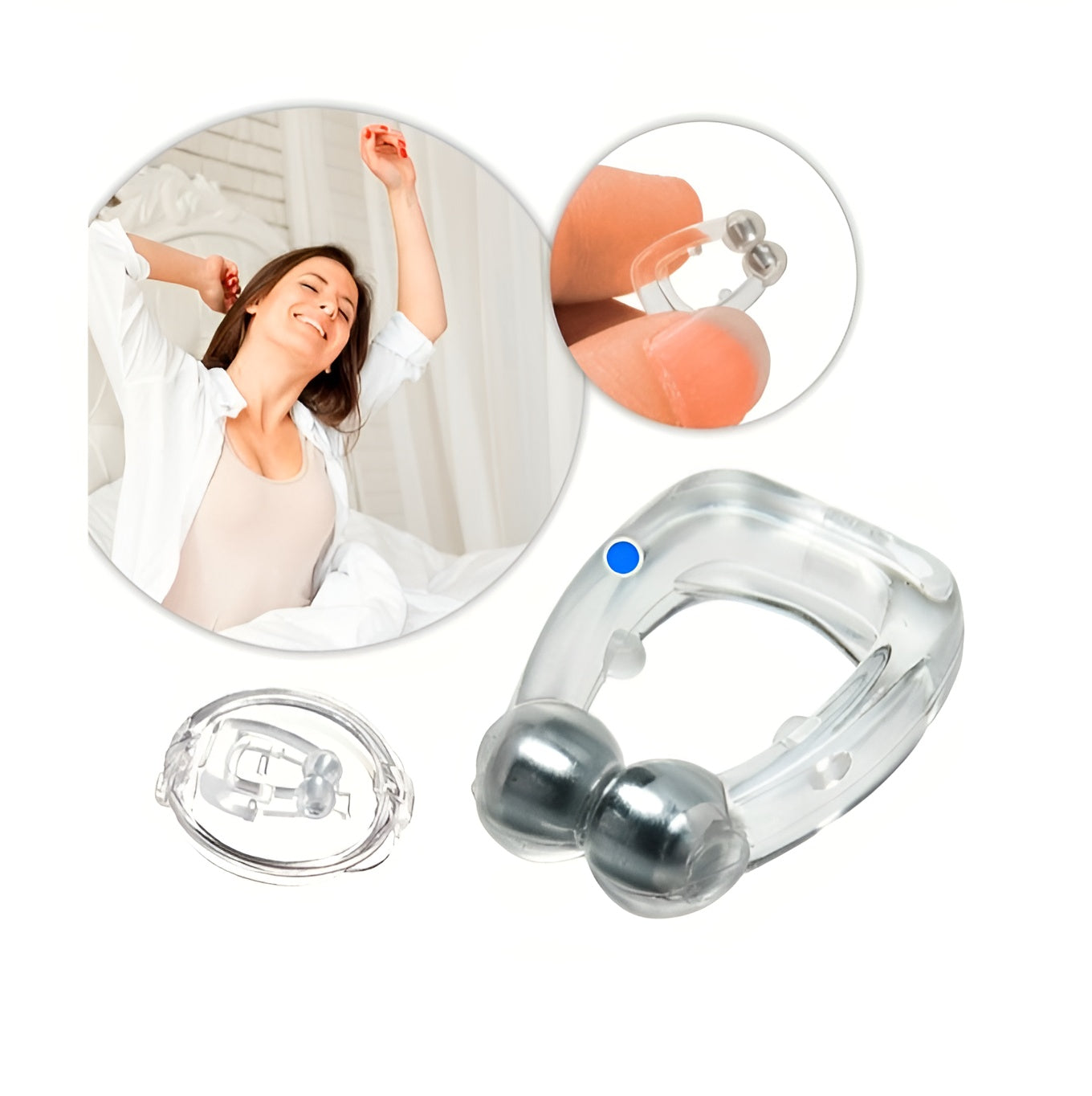 Clip nasal Anti ronquidos – Detalle y presentación – NQLN Store Venezuela