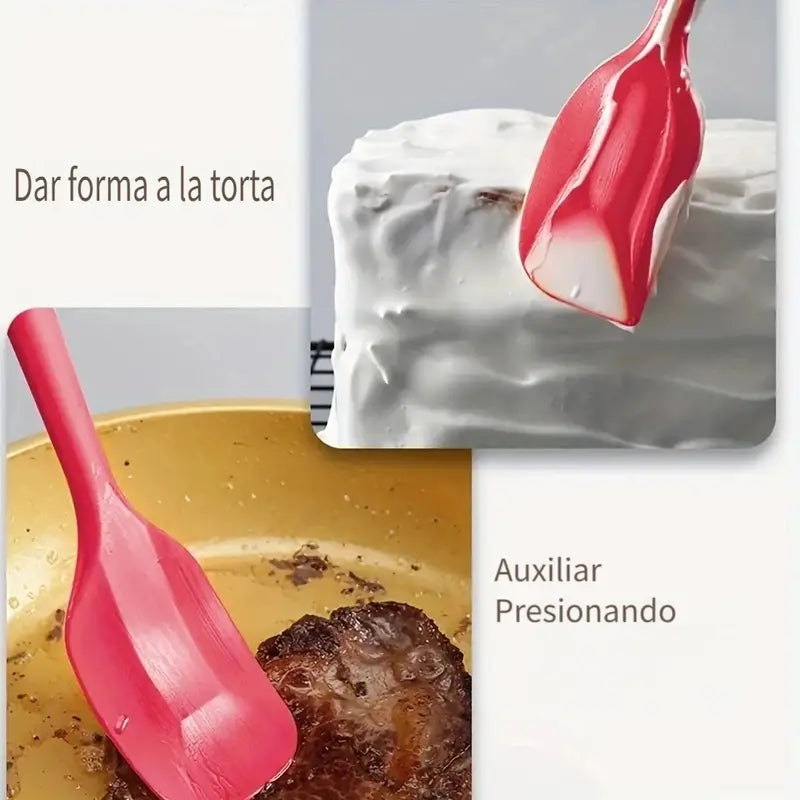 Espatula de Silicona – Vista adicional – Disponible en NQLN Store Venezuela