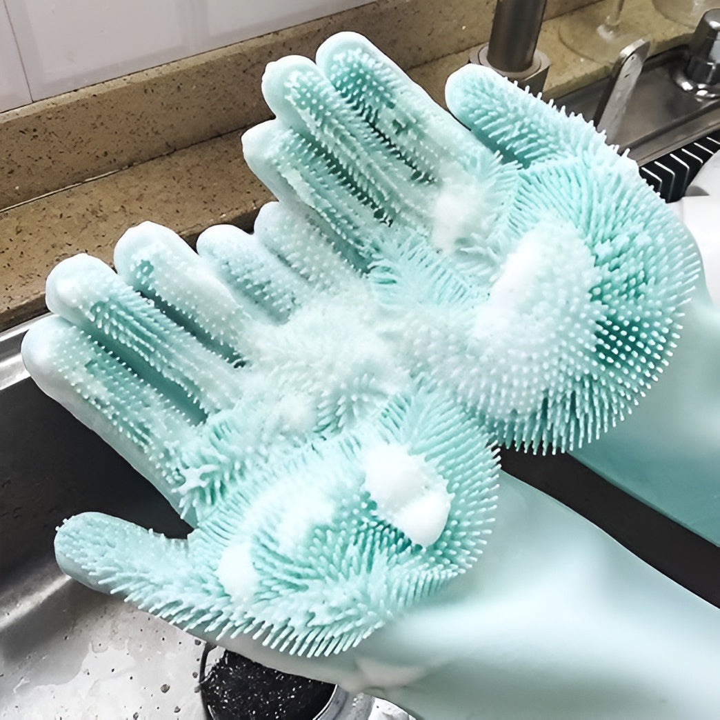 Guantes de silicona para lavar platos – Comprar al mejor precio en NQLN Store Venezuela