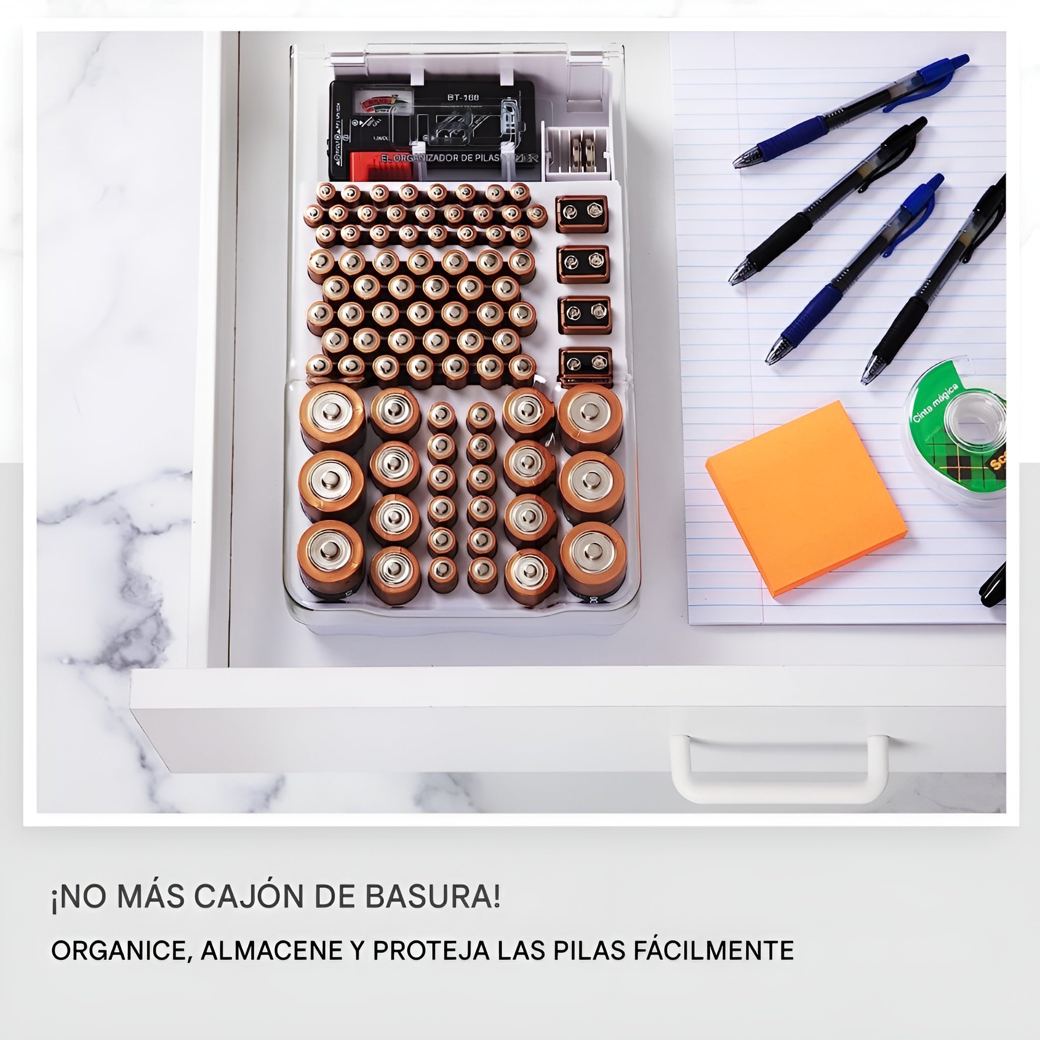 Organizador de baterías – Envío a toda Venezuela – NQLN Store