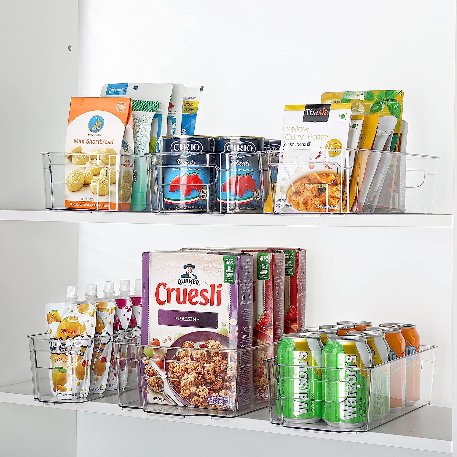 Contenedores organizadores de refrigerador (Pack de 8) – Comprar al mejor precio en NQLN Store Venezuela