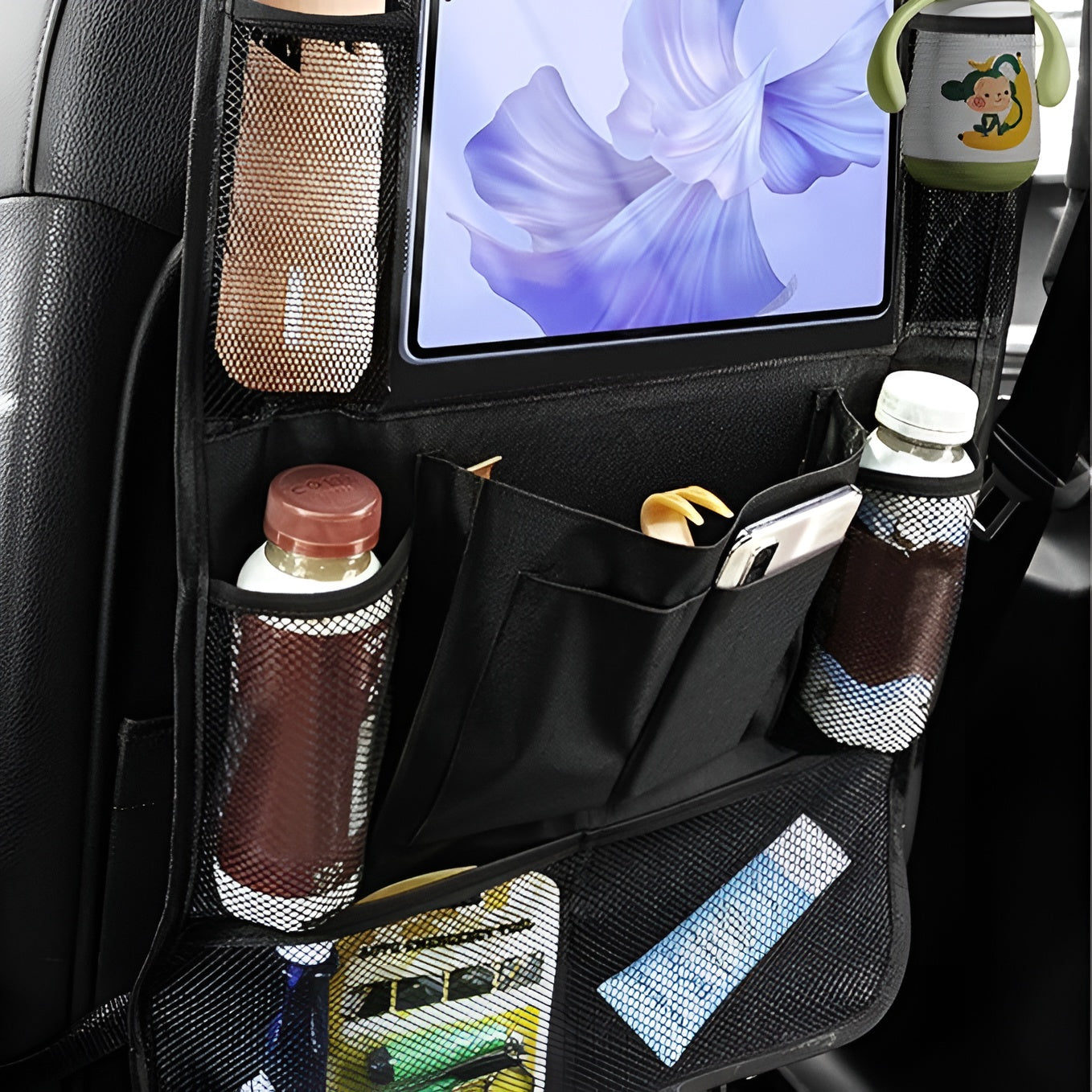 Organizador para asiento trasero de carro (1 unidad) – Envío a toda Venezuela – NQLN Store