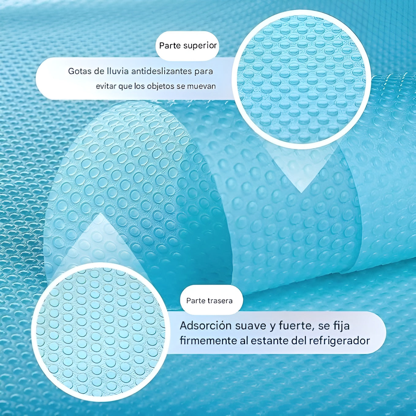 Individuales antideslizantes multiusos para nevera (Pack de 4) – Tienda online NQLN Store Venezuela